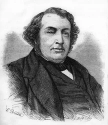 Portrait of Ernest Picard, French politician (1821-1877)
