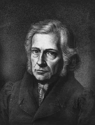 Portrait of Friedrich Daniel Ernst Schleiermacher, German philosopher and theologian.