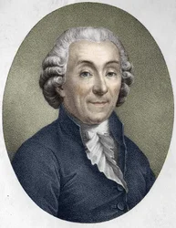 Portrait of Gabriel Bonnot de Mably. French moralist, historian and economist (1709-1785)