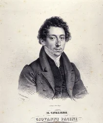 Portrait of Giovanni Pacini, Italian composer