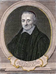 Portrait of Pierre Gassendi, French philosopher, astronomer, mathematician and physicist (1592-1655)