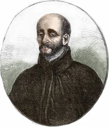 Portrait of Saint Ignatius of Loyola (1491-1556), founder of the Society of Jesus.
