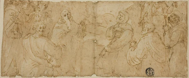 Franciscan Saints in Adoration