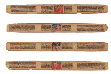 Four Leaves from a Gandavyuha Manuscript