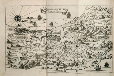 A Map of the Country and City of Panama. Part. 3 : Chap : 5. (engraving)