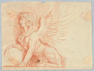 A Sphinx with Globe