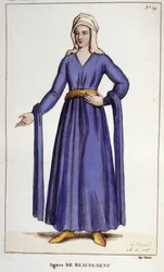 Agnès De Baudement, Dame de Braine (1130-1218).
