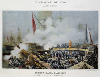 Campaign (Expedition) of Egypt (1798-1801): the Battle of Aboukir - in 