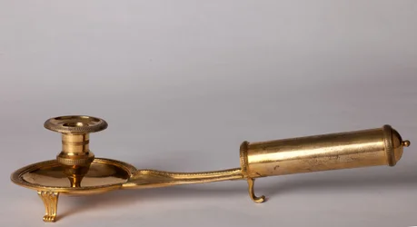 Candlestick, Gilt on Copper, Early 19th Century, Empire Style