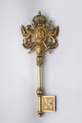 Cle of Chambellan, Mexico. Period of King Maximilian I (1832-1867).