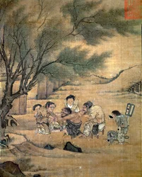 Country Doctor Applying a Painful Cure of Moxibustion