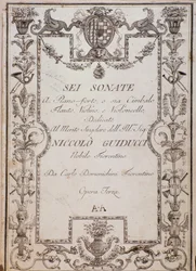 Cover of Six Sonatas, Op. 3 by Carlo Domenighini