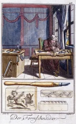 Craft Craft: The Woodworking Engraver in His Workshop