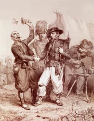 Allegory of the Alliance between France, the Kingdom of Sardinia and England against Russia