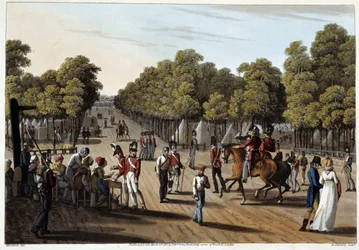 English Camp at the Bois de Boulogne