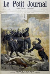 Firefighters: explosion of the rue de Reuilly - in Le Petite Journal