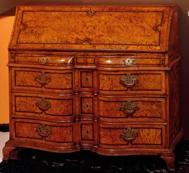 Furniture: Desk in Cedar Wood, circa 1734-1740