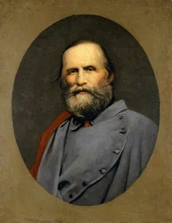 Giuseppe Garibaldi anonymous painting. Milan, Museum of the Risorgimento
