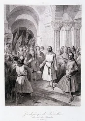 Godefroi of Bouillon elected King of Jerusalem on July 23