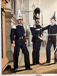Grenadiers of the Swedish Guard, v.1890