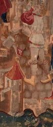 History of Saint Piat and Saint Eleuthère, Scene 6 (Detail) A Man