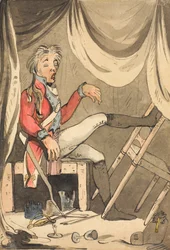 “If any man says I am drunk on guard - damn, I will accommodate him with a kick - damn,” 1796