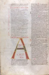Incipit of the Book of Revelation