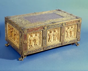 Ivory box. Portable altar