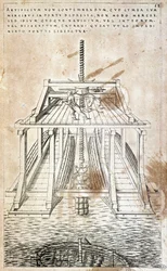 Machine for retrieving goods from a wreck