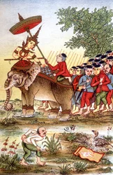 Mission to Indochina by Augustus Pavie, French Explorer and Diplomat (1847 - 1925), Late 19th Century. Bibliothèque des Arts Décoratifs de la Ville de Paris. Maciet Collection