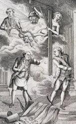 Necker Judged by the Tribunal of the Lanterne - in Supplement à la vie privée et ministère de M. Necker, Directeur général des Finances by a Citizen, ed. Pellet, Geneva