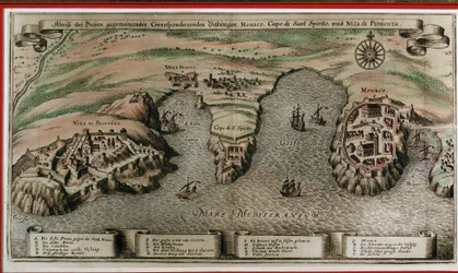 Nice, Villefranche and Monaco in the 17th Century