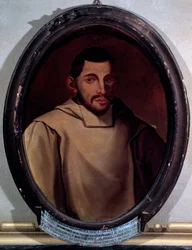 Portrait of Adriano Banchieri, Italian composer, music theorist, organist and poet
