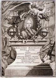Portrait of Alessandro Marcello (engraving)