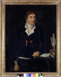 Portrait of Alessandro Verri, brother of Pietro Verri (1728-1797). Anonymous. 18th century. Villa Sornani in Zurich