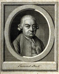 Portrait of Carl Philippe Emanuel Bach, Fifth Child of Johann Sebastian Bach
