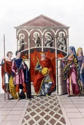 Portrait of Charles II the Bald, King of France