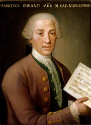 Portrait of Francesco Durante, organist and master of the Neapolitan chapel