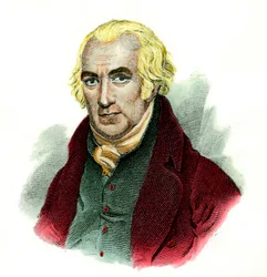 Portrait of James Watt, Scottish engineer