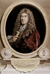 Portrait of Jean Baptiste Lully (Giovanni Battista Lulli) (1632-1687).