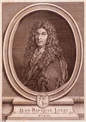 Portrait of Jean Baptiste Lully (engraving)