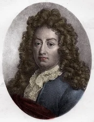 Portrait of Jean Francois Regnard, French Writer and Playwright