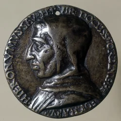 Portrait of Jerome Savonarola, Italian preacher