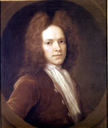 Portrait of John Christopher Pepusch (1667 - 1752) British Composer