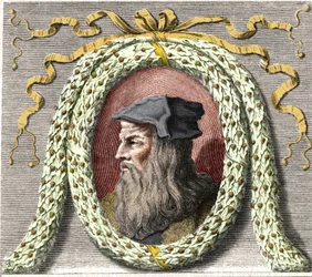 Portrait of Leonardo da Vinci (1452-1519)