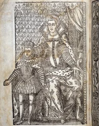Portrait of Louis XIII child and Marie de Medici