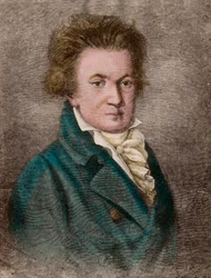 Portrait of Ludwig van Beethoven