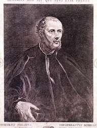 Portrait of Philipp Aureolus Theophrast Bombast von Hohenheim Paracelsus