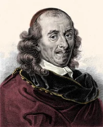 Portrait of Pierre Corneille (1606-1684), engraving of the 19th century