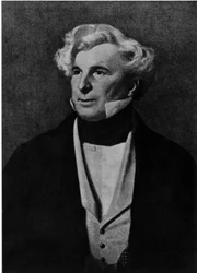 Portrait of Sir James Clark Ross (1800-1862), British navigator and explorer.